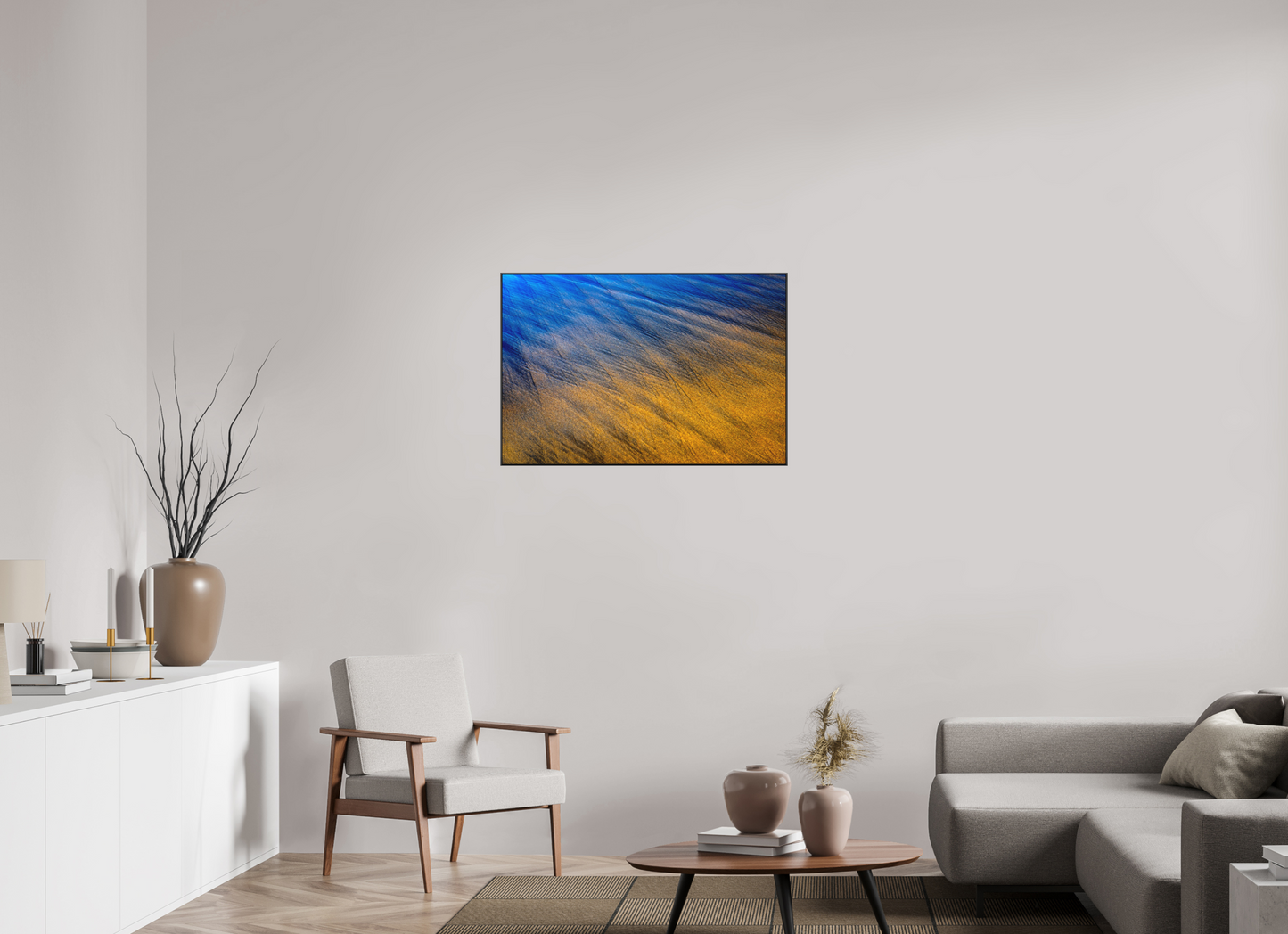 36 x 24″, Fine Art Pigment Print under Matte Acrylic Glass By the Sea - Bold Color Series No.5