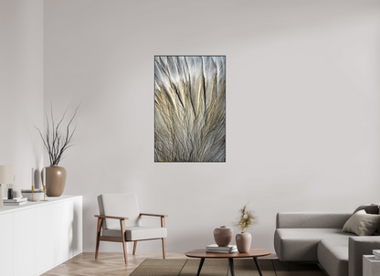 30 x 45″, Fine Art Pigment Print under Matte Acrylic Glass in 2" Artbox Frame By the Sea - Sand Rivers Series No.5