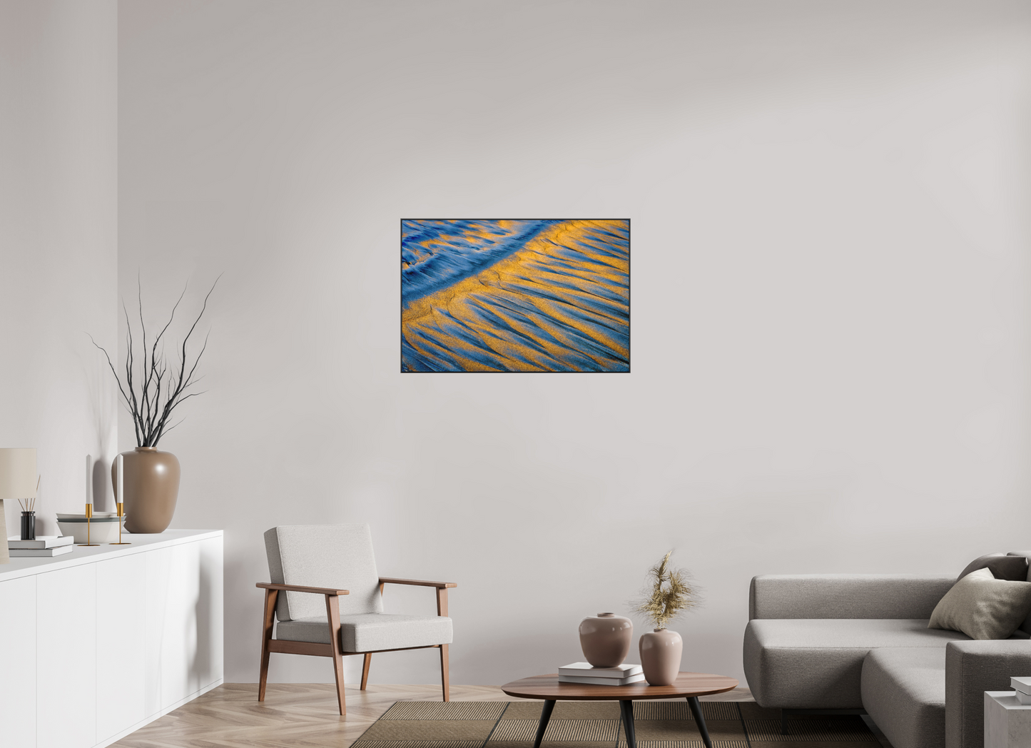 36 x 24″, Fine Art Pigment Print under Matte Acrylic Glass By the Sea - Bold Color Series No.2