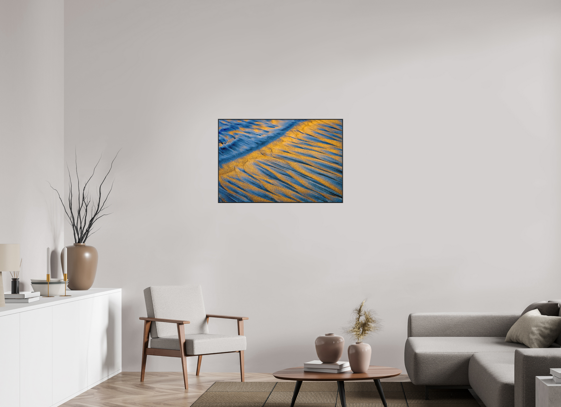 36 x 24″, Fine Art Pigment Print under Matte Acrylic Glass By the Sea - Bold Color Series No.2