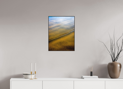 18 x 24″, Fine Art Pigment Print under Matte Acrylic Glass in 1" Artbox Frame By the Sea - Reflections Series No.3