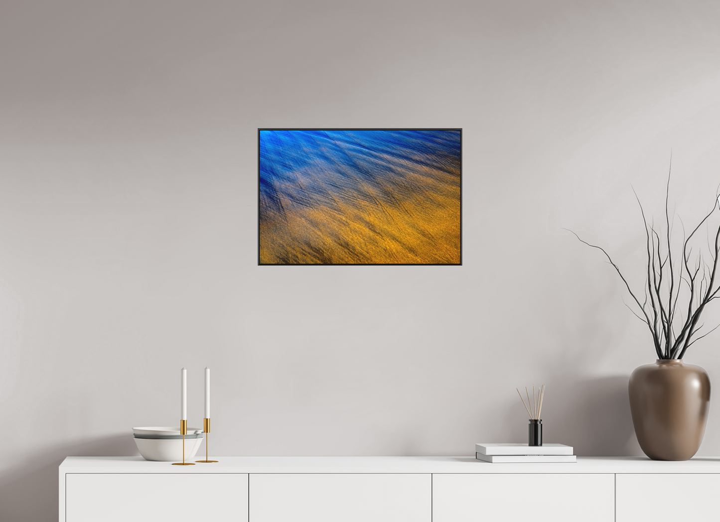 24 x 16″, Fine Art Pigment Print under Matte Acrylic Glass By the Sea - Bold Color Series No.5