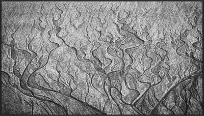 Main image By the Sea - Sand Rivers Series No.4