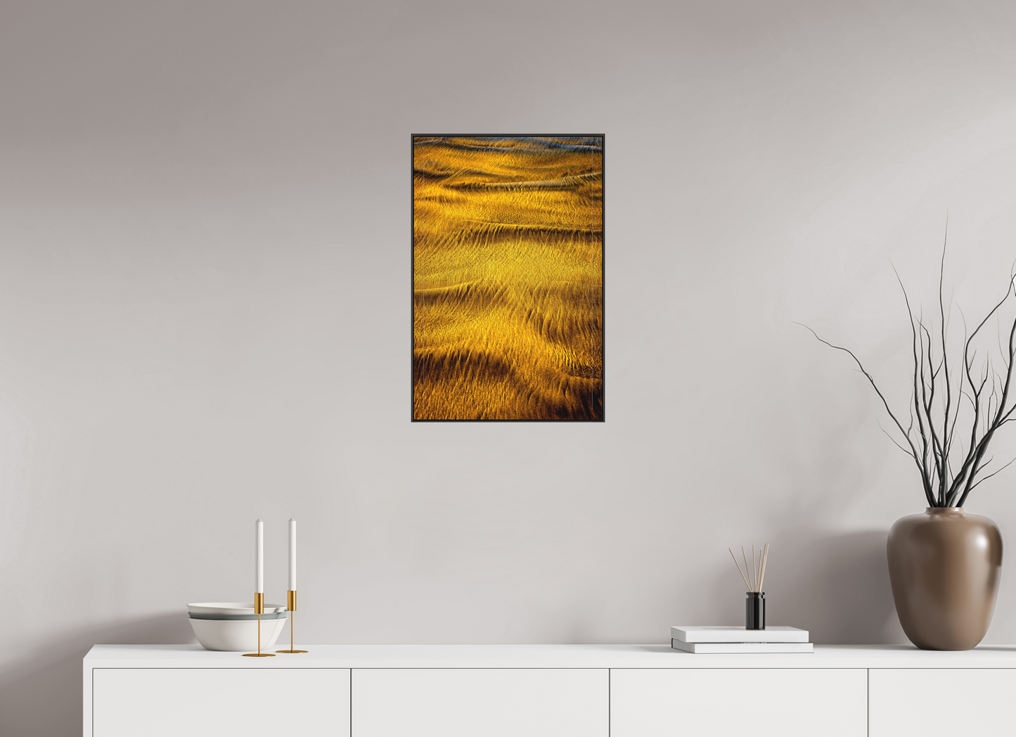 16 x 24″, Fine Art Pigment Print under Matte Acrylic Glass By the Sea - Bold Colors No.7