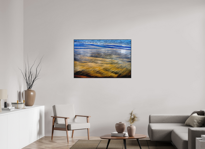 45 x 30″, Fine Art Pigment Print under Matte Acrylic Glass in 2" Artbox Frame By the Sea - Reflections Series No.4