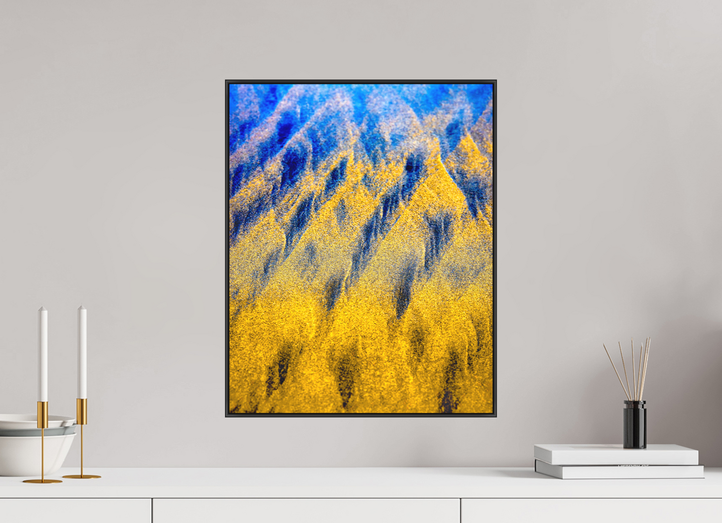 16 x 20″, Fine Art Pigment Print under Matte Acrylic Glass By the Sea - Bold Color Series No.4