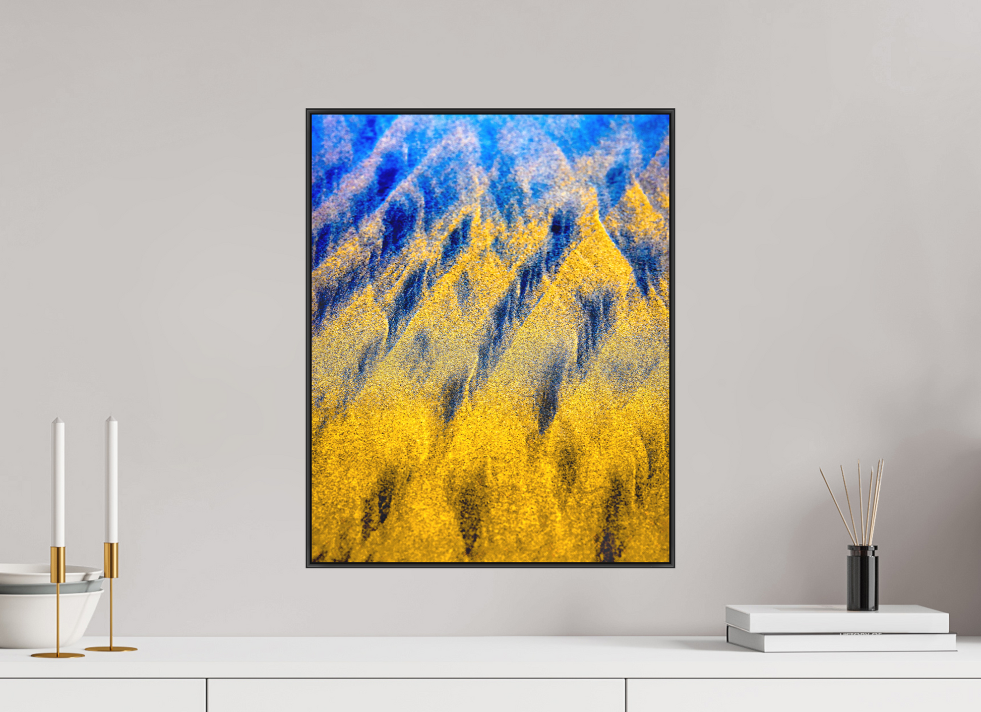 16 x 20″, Fine Art Pigment Print under Matte Acrylic Glass By the Sea - Bold Color Series No.4
