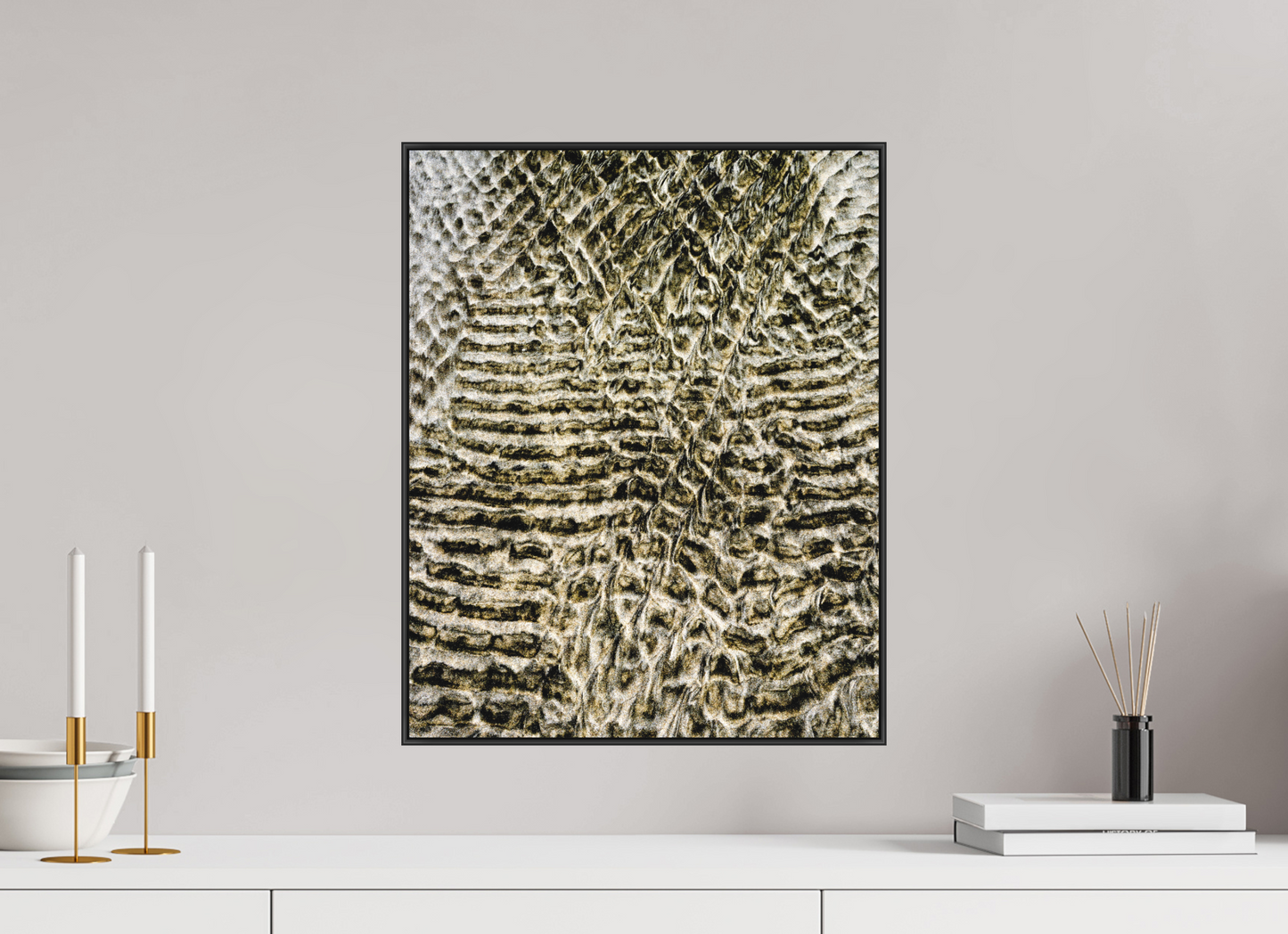 16 x 20″, Fine Art Pigment Print under Matte Acrylic Glass By the Sea - Graphic Series No.3