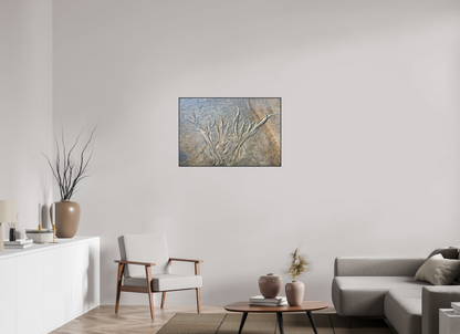 36 x 24″, Fine Art Pigment Print under Matte Acrylic Glass By the Sea - Sand Rivers Series No.1