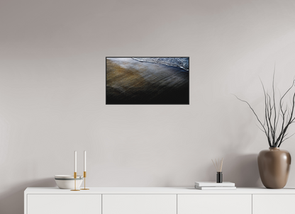 24 x 13.5″, Fine Art Pigment Print under Matte Acrylic Glass By the Sea - Dark Series No.2