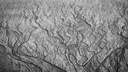 By the Sea - Sand Rivers Series No.4