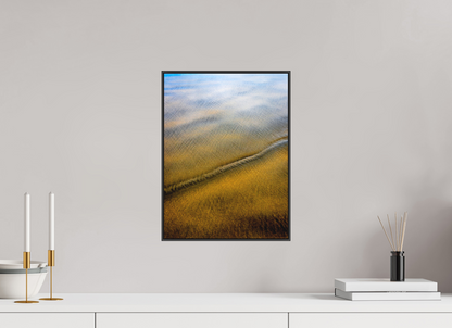 12 x 16″, Fine Art Pigment Print under Matte Acrylic Glass in 1" Artbox Frame By the Sea - Reflections Series No.3