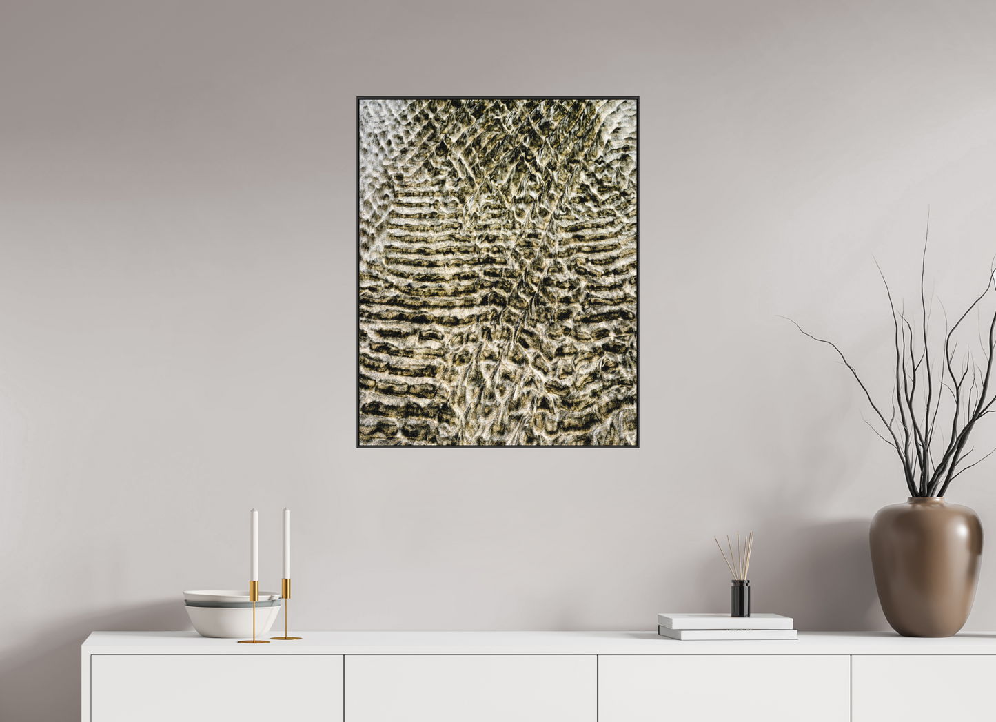 24 x 30″, Fine Art Pigment Print under Matte Acrylic Glass By the Sea - Graphic Series No.3