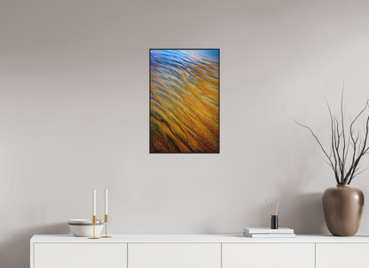 16 x 24″, Fine Art Pigment Print under Matte Acrylic Glass By the Sea - Bold Color Series No.1