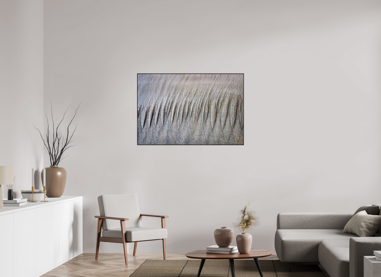 45 x 30″, Fine Art Pigment Print under Acrylic Glass 2" By the Sea - Graphic Series No.1