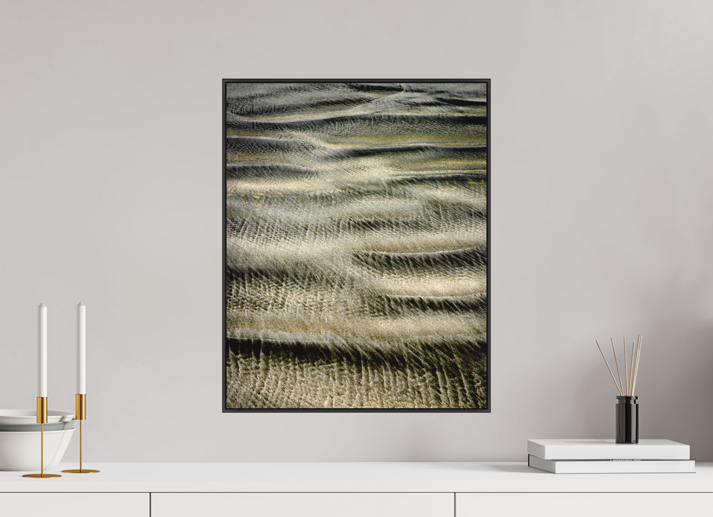 16 x 20″, Fine Art Pigment Print under Matte Acrylic Glass By the Sea - Dark Series No.4